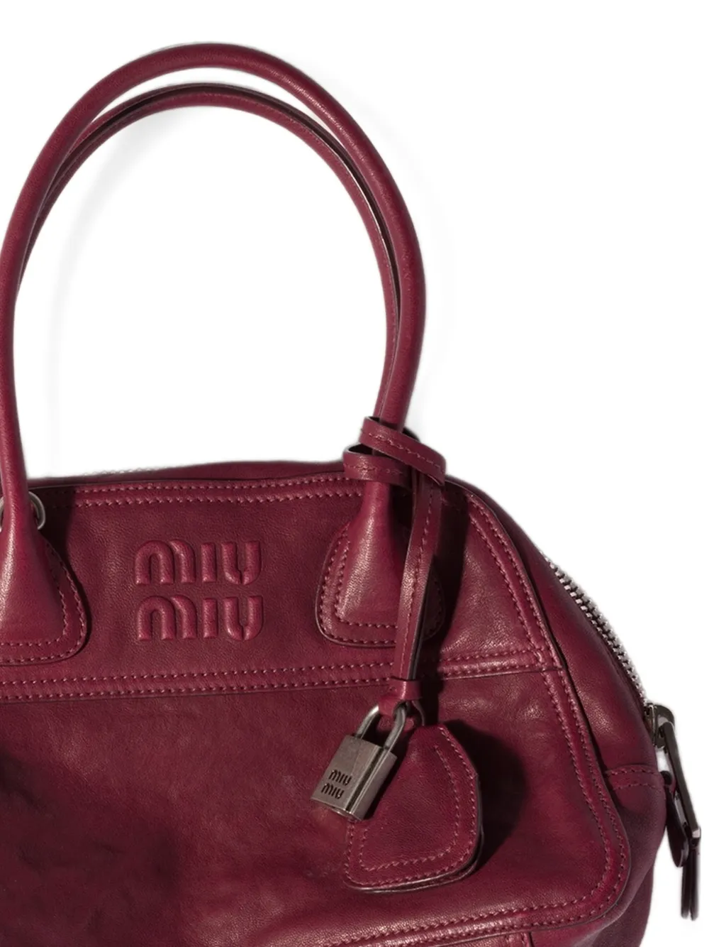 Miu Vivant nappaleren tas Rood