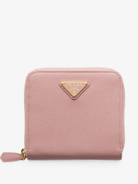 Prada portefeuille en cuir Saffiano