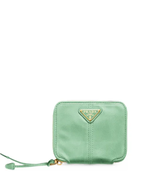 Prada small leather wallet
