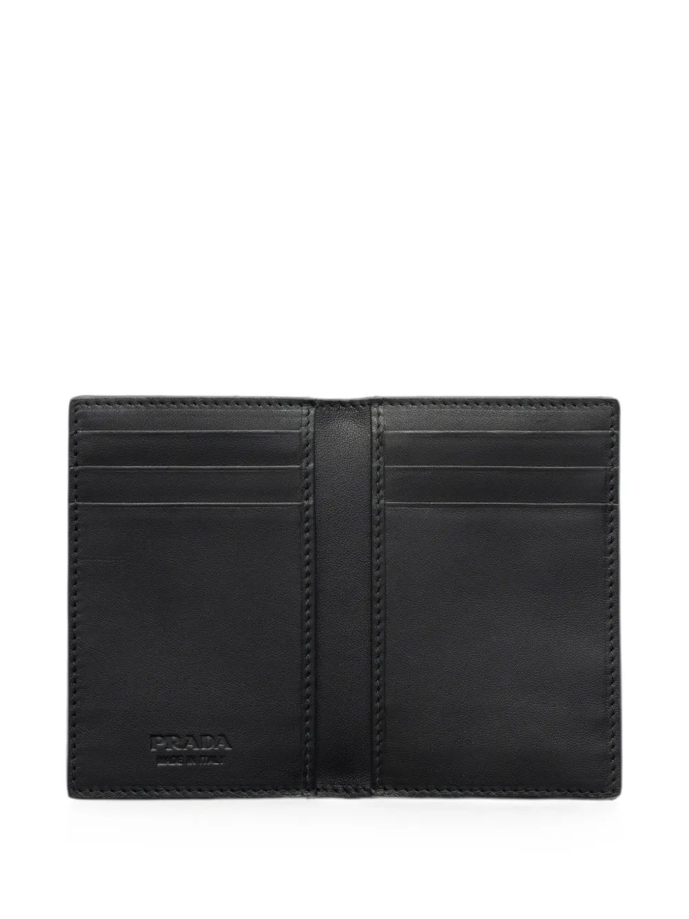 Prada Leren pasjeshouder Zwart