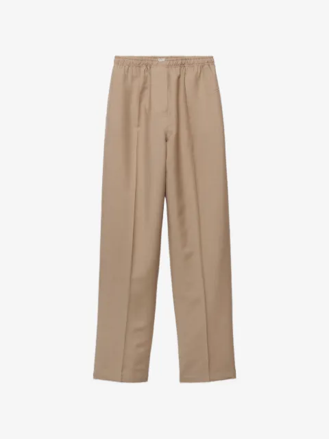 Prada pants de mohair claro