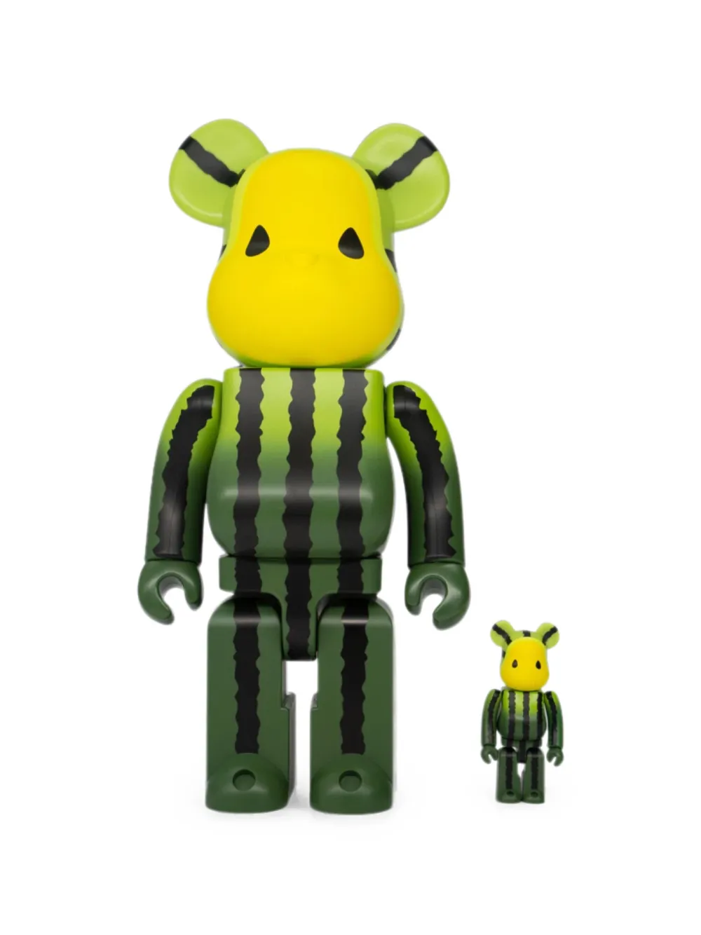 MEDICOM TOY x CLOT Summer Fruits BE@RBRICK 1000% toy (set off two) - Verde