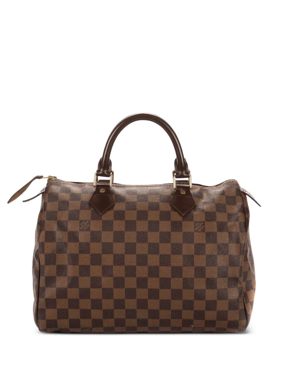 Louis Vuitton Pre-Owned 30 Speedy Damier Ebène canvas handbag - Braun