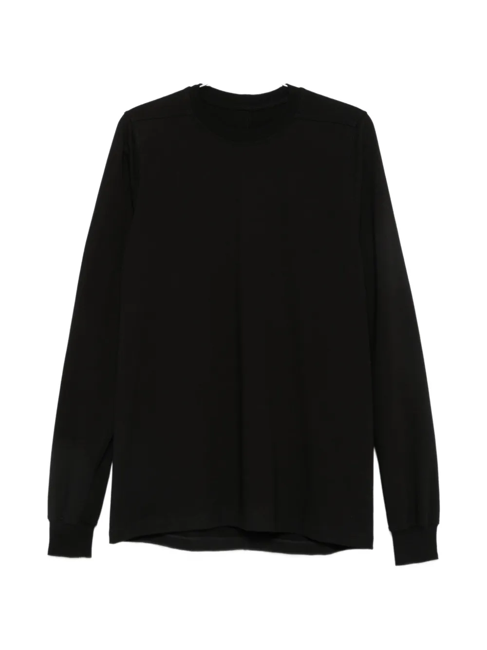 Rick Owens long-sleeve crew-neck cotton T-shirt - Nero