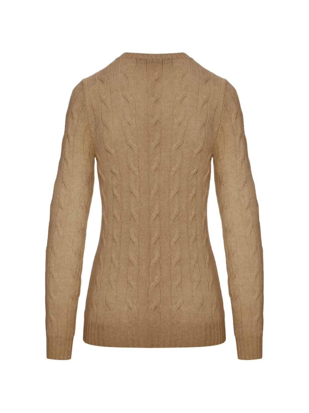 Ralph Lauren Collection Kabelgebreide trui Bruin