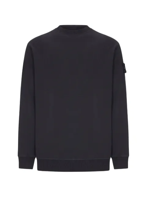 Stone Island logo-patch sweatshirt