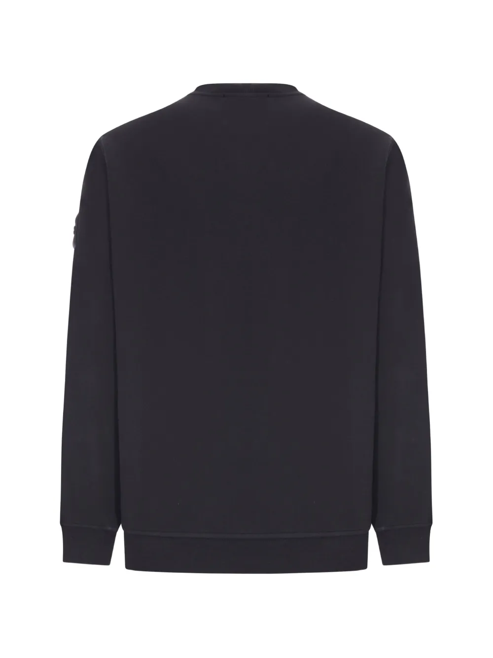 Stone Island 6100069 fleece_s.i. Ghost sweater met ronde hals Zwart