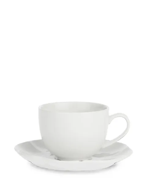 LA PORCELLANA BIANCA Villadeifiori tea cups and saucers (set of six)