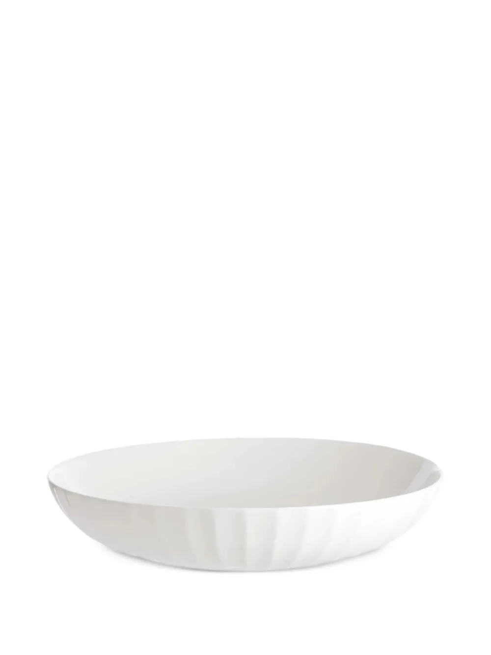 LA PORCELLANA BIANCA Pieve fluted pasta bowl - Weiß