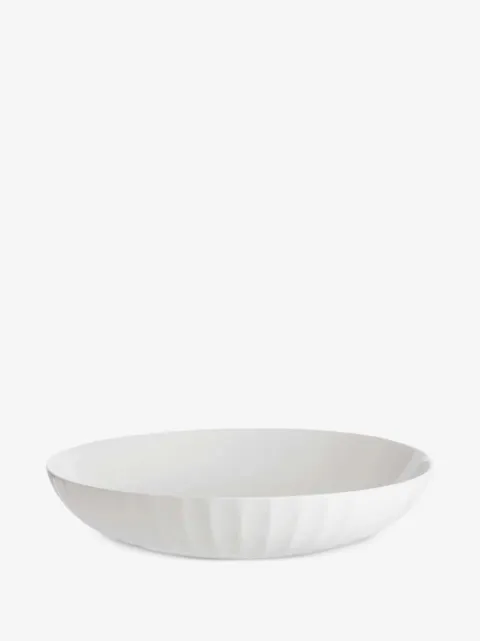 LA PORCELLANA BIANCA Pieve pastaskål med svaj