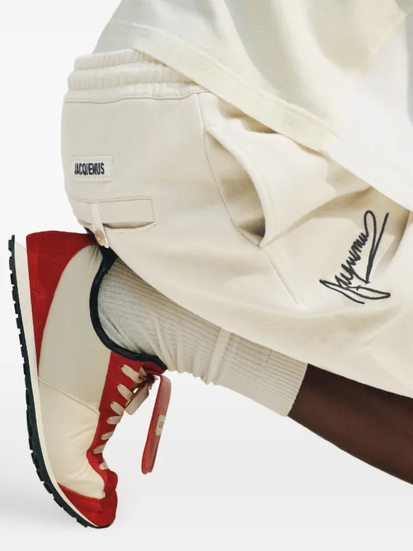 Jacquemus The Tennis Soft Sneakers | Red | FARFETCH