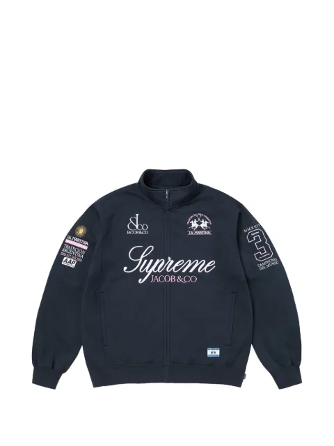 Supreme x La Martina x Jacob & Co zip-up sweatshirt