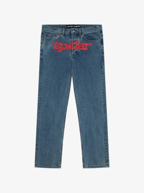 SP5DER V3 logo-patch jeans