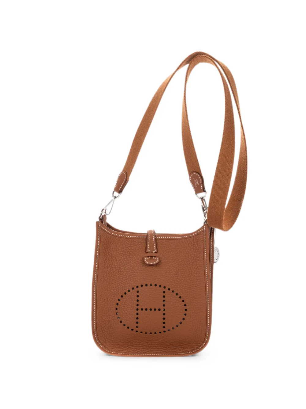 Hermès Pre-Owned mini 16 Evelyne Amazone shoulder bag - Marrone