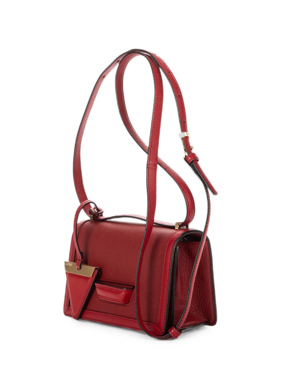 Loewe Pre-Owned small Barcelona shoulder bag - Rosso