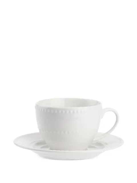 LA PORCELLANA BIANCA Collina tea cups and saucers (set of six)
