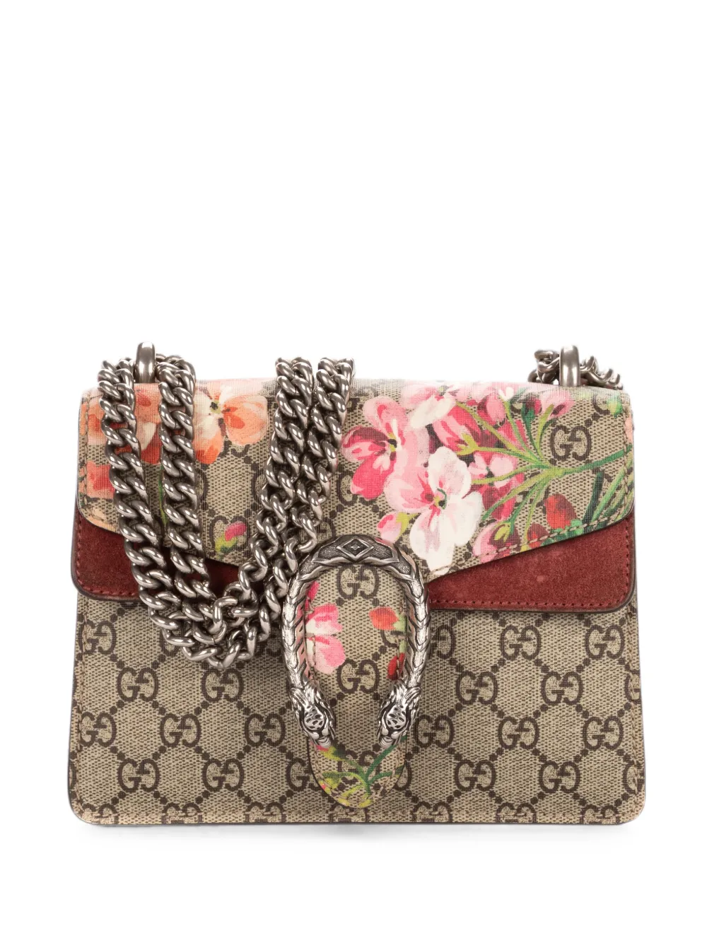 Gucci Pre-Owned mini Dionysus floral-print shoulder bag - Toni neutri