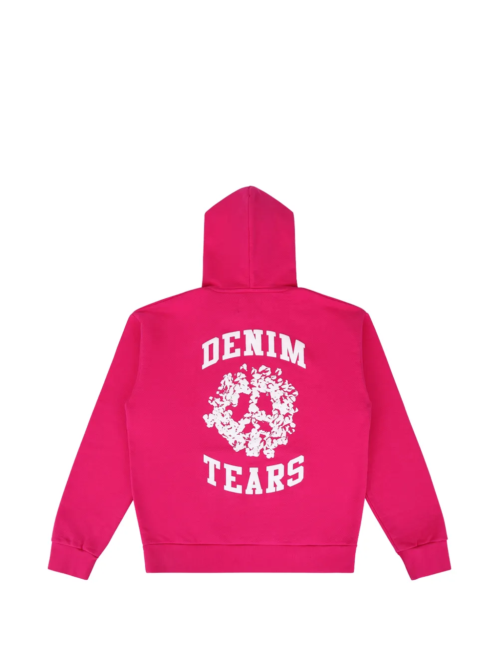 Denim Tears Hoodie met logoprint Roze