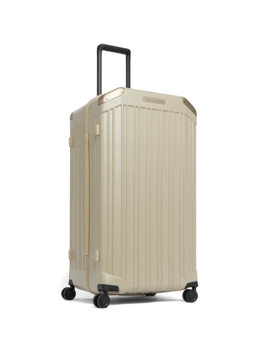 PIQUADRO hardside trunk-shape suitcase - Toni neutri