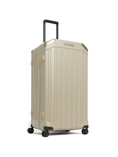 PIQUADRO hardside trunk-shape suitcase