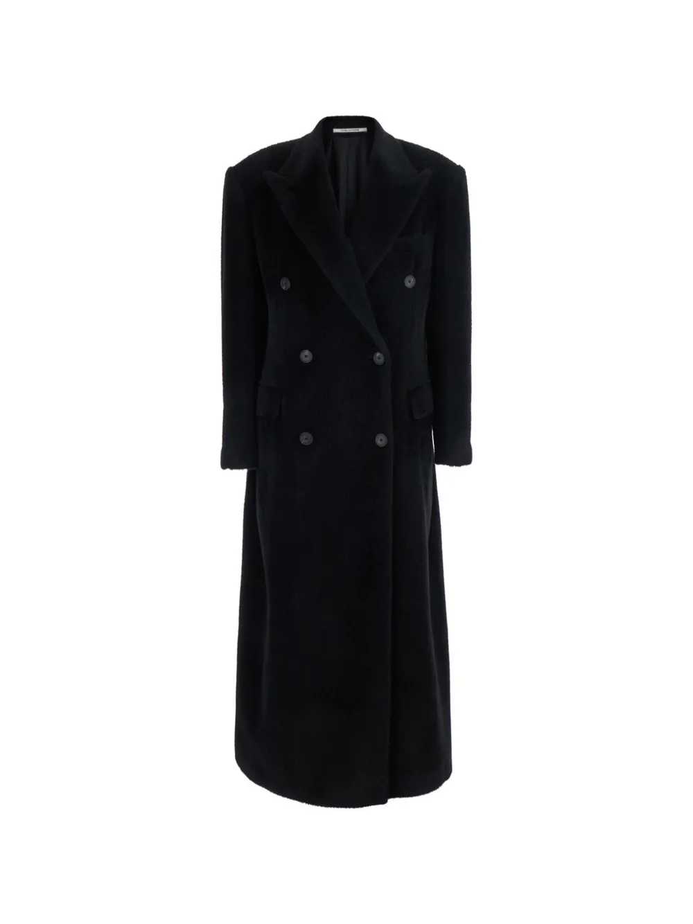 Tagliatore double-breasted peak-lapels coat - Black