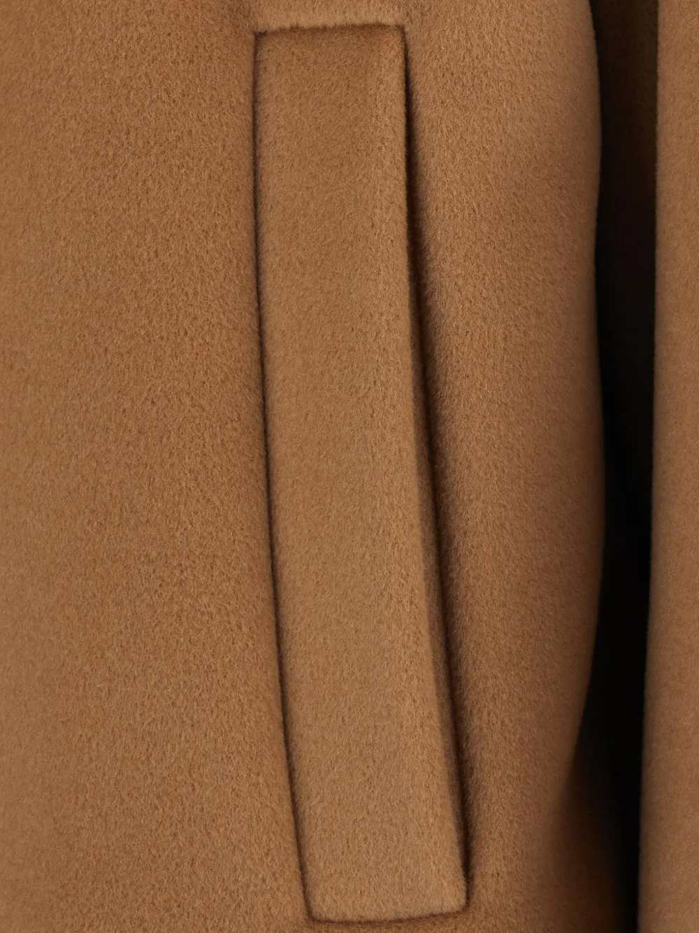 Max Mara Jack met hoge hals en dubbele rij knopen Bruin