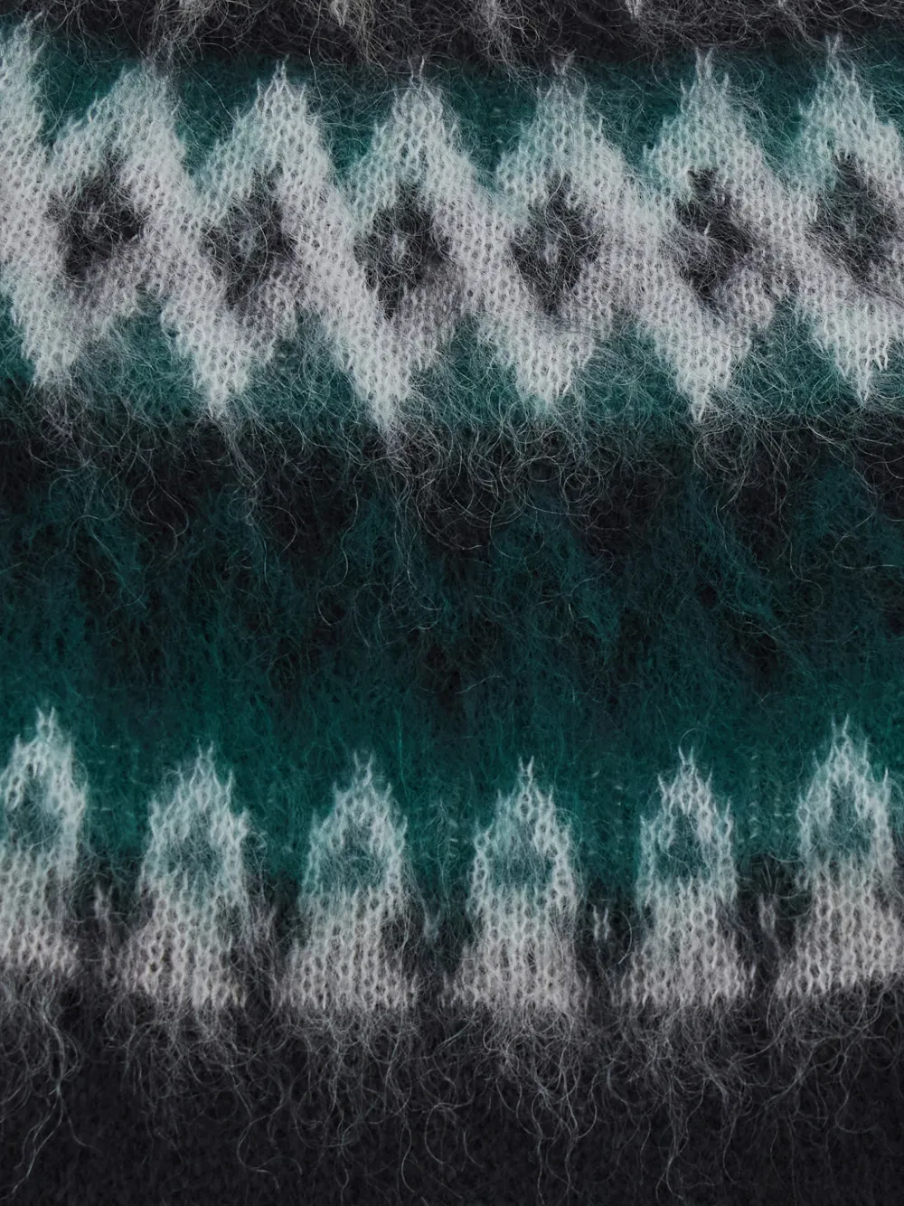 Max Mara brushed-knit sweater Zwart
