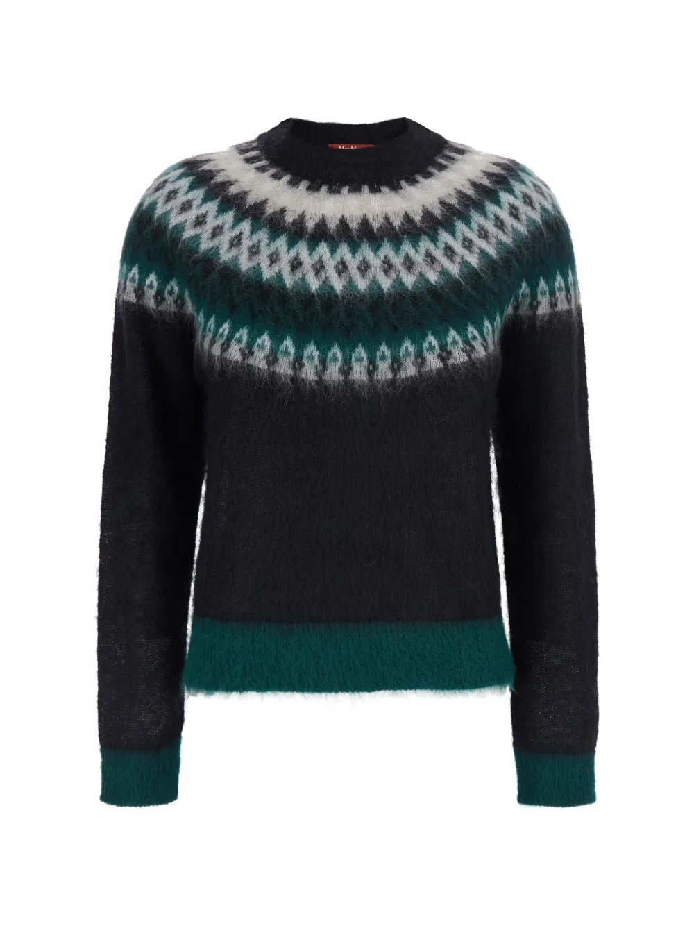Max Mara brushed-knit sweater - Schwarz