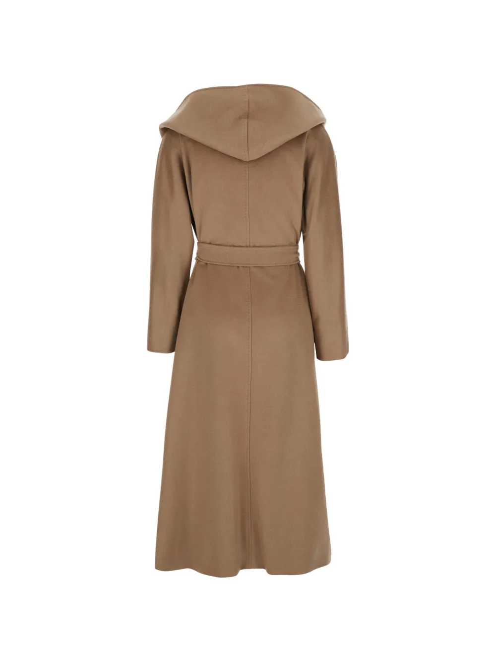 Max Mara Mantel met ceintuur Beige