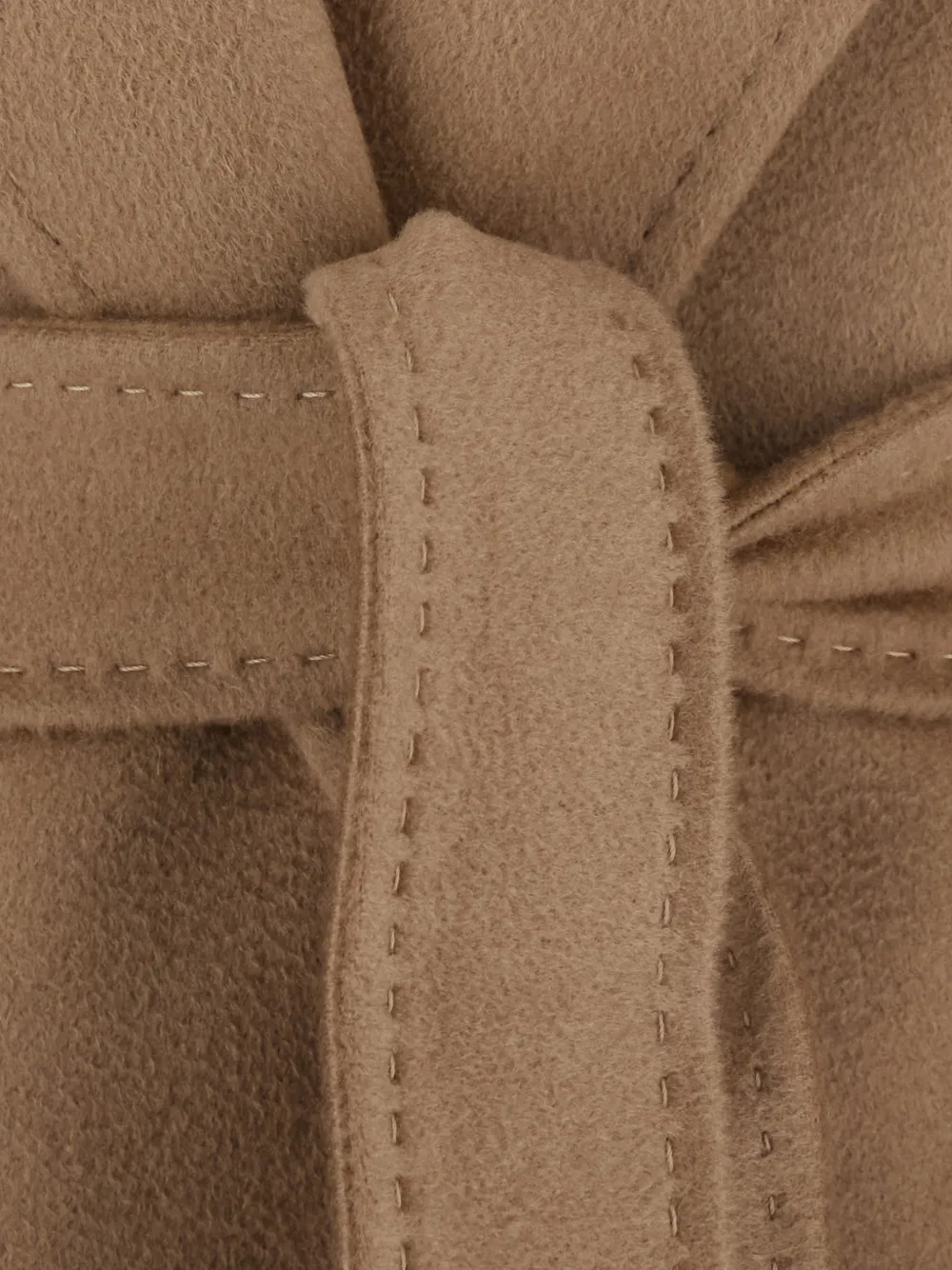 Max Mara Mantel met ceintuur Beige