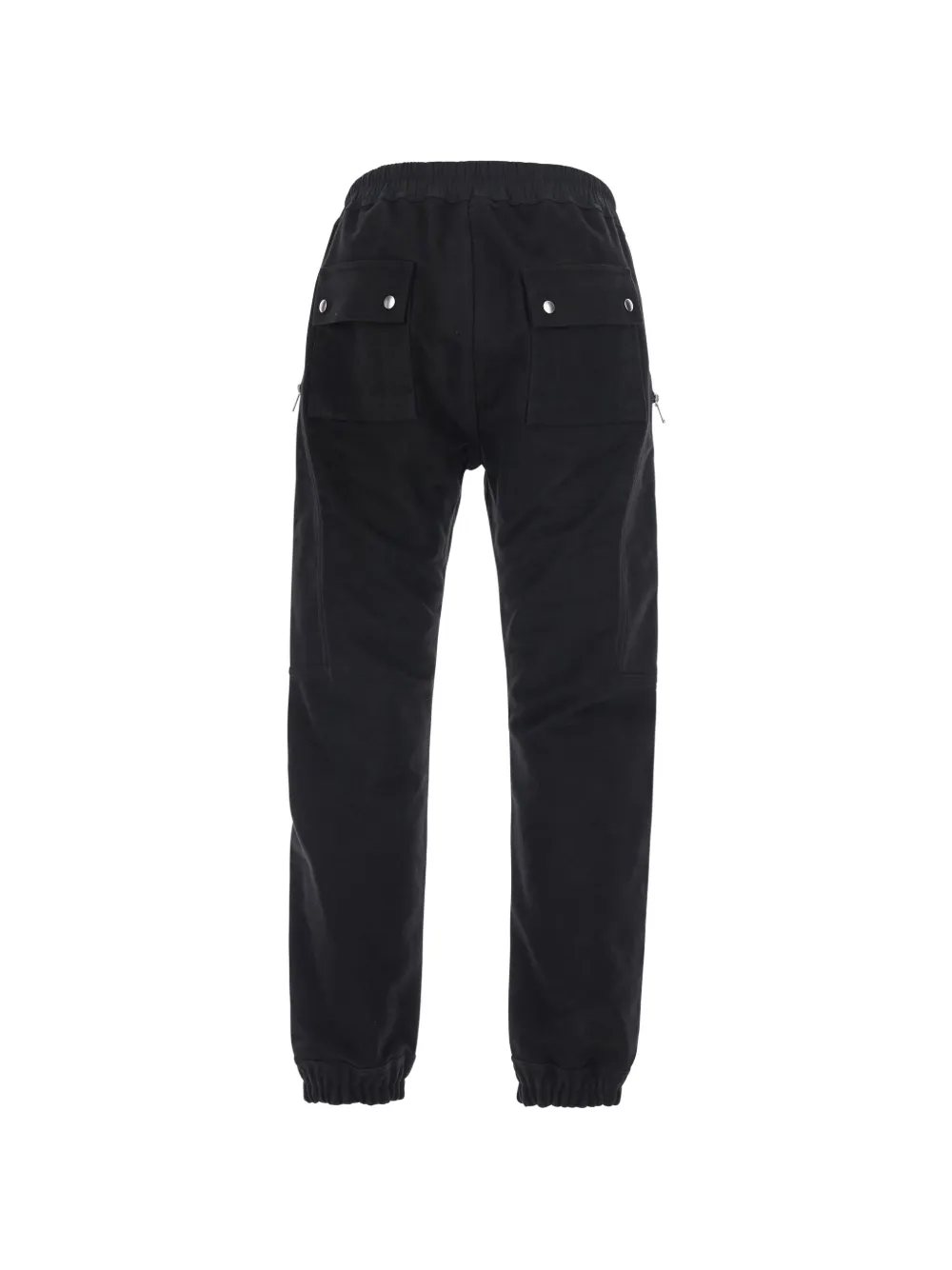 Rick Owens Broek met trekkoordtaille en rits-detail Zwart
