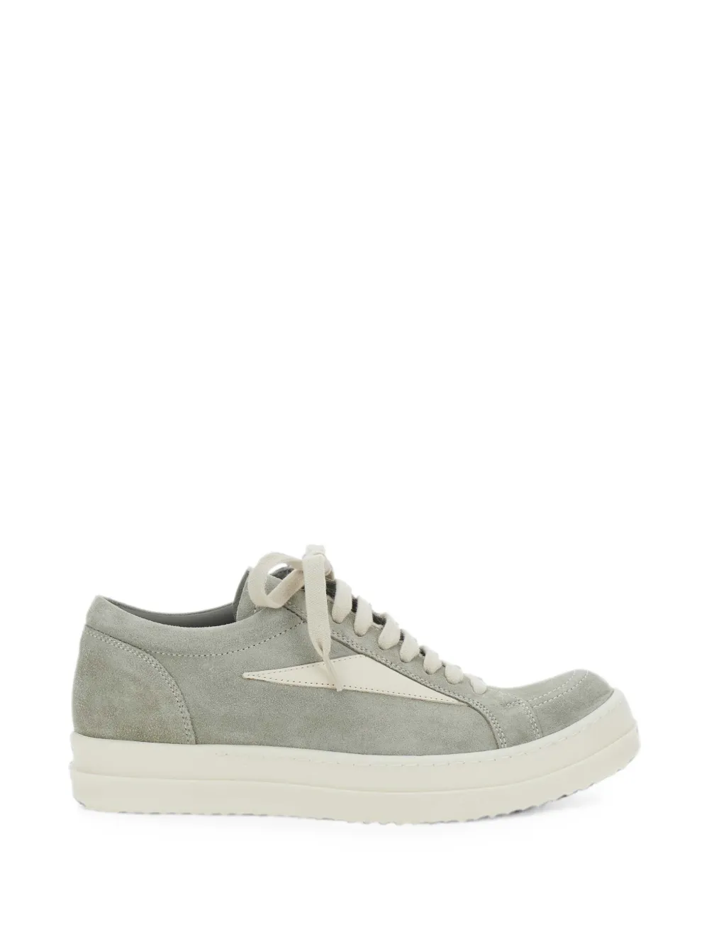 Rick Owens suede low-top sneakers - Grau