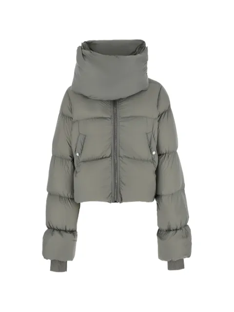 Rick Owens padded funnel-neck jacket