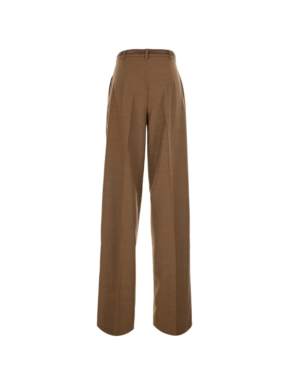 Max Mara belted pleated trousers Bruin