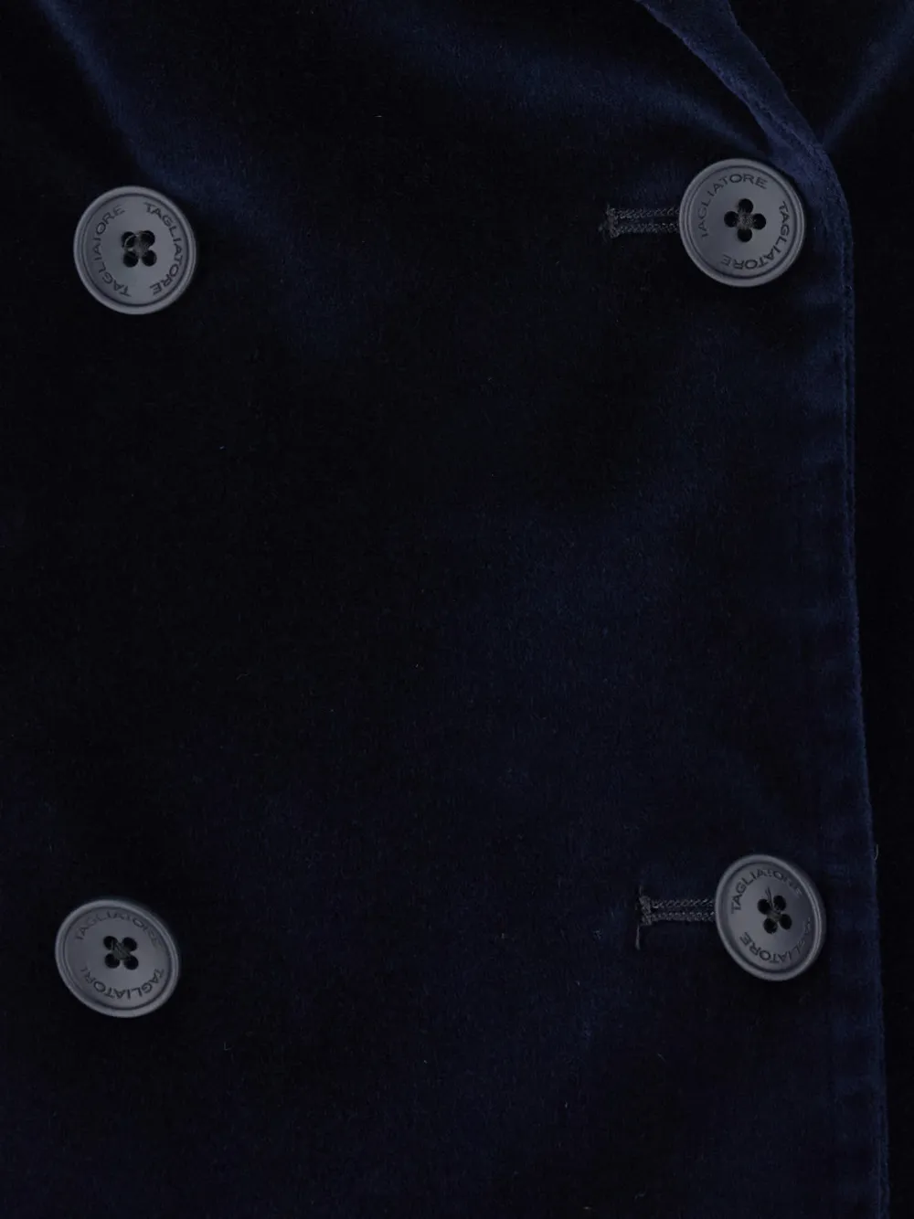 Tagliatore Blazer met enkele rij knopen Blauw