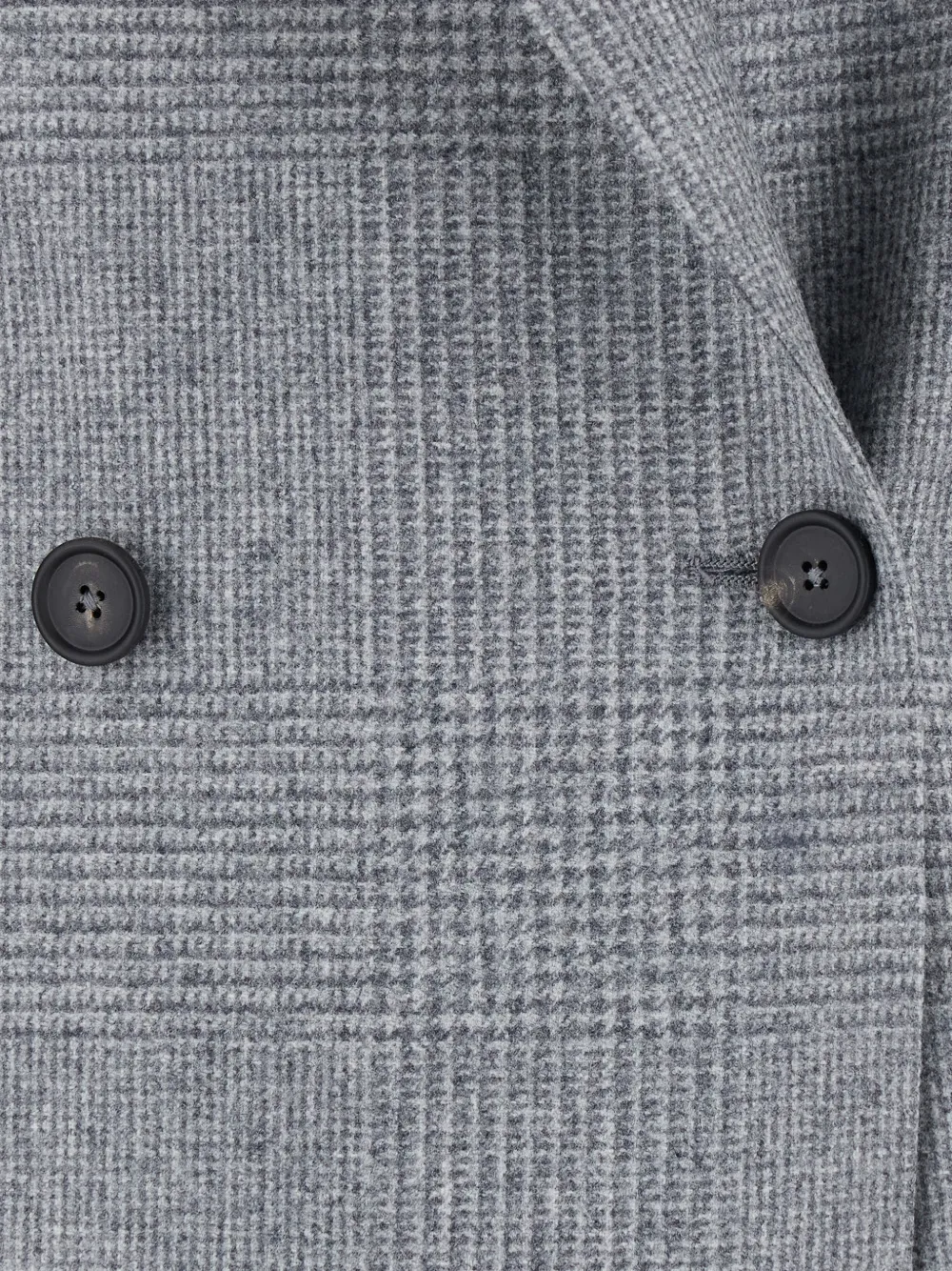 Tagliatore Prince of Wales check double-breasted suit Grijs