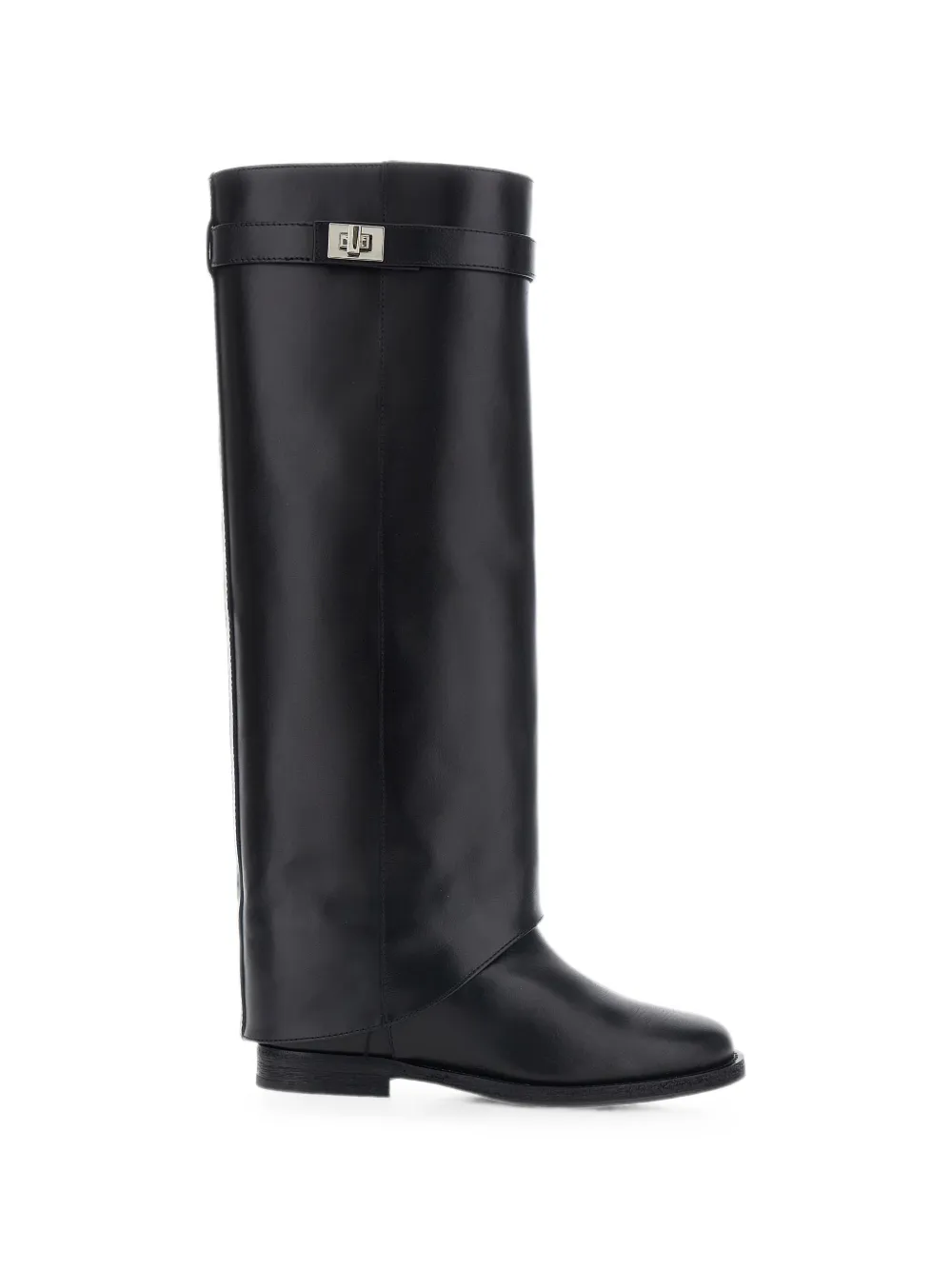 Via Roma 15 turnlock knee-high boots - Schwarz