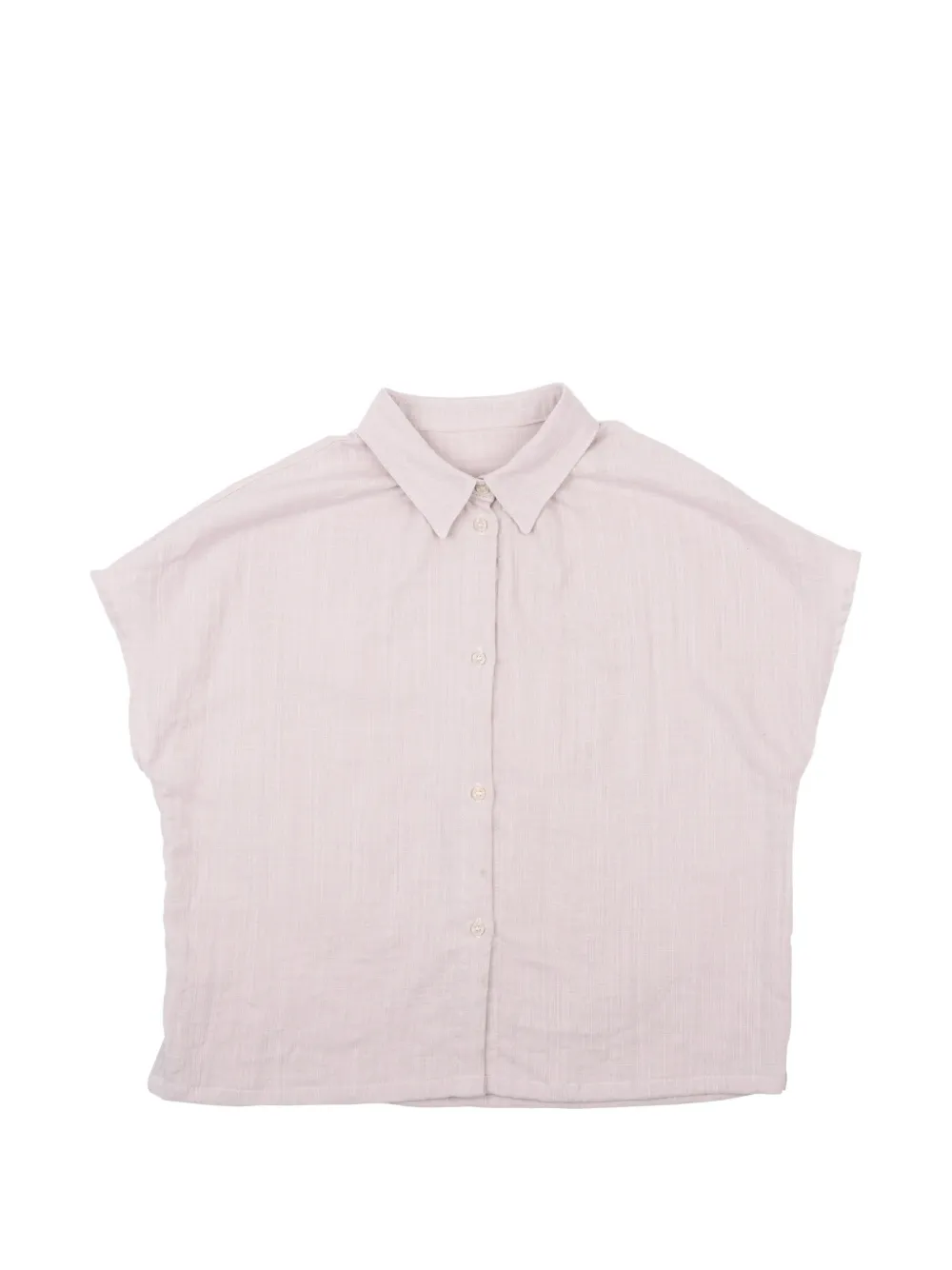 Naked and Famous Billie double-weave gauze shirt - Rosa