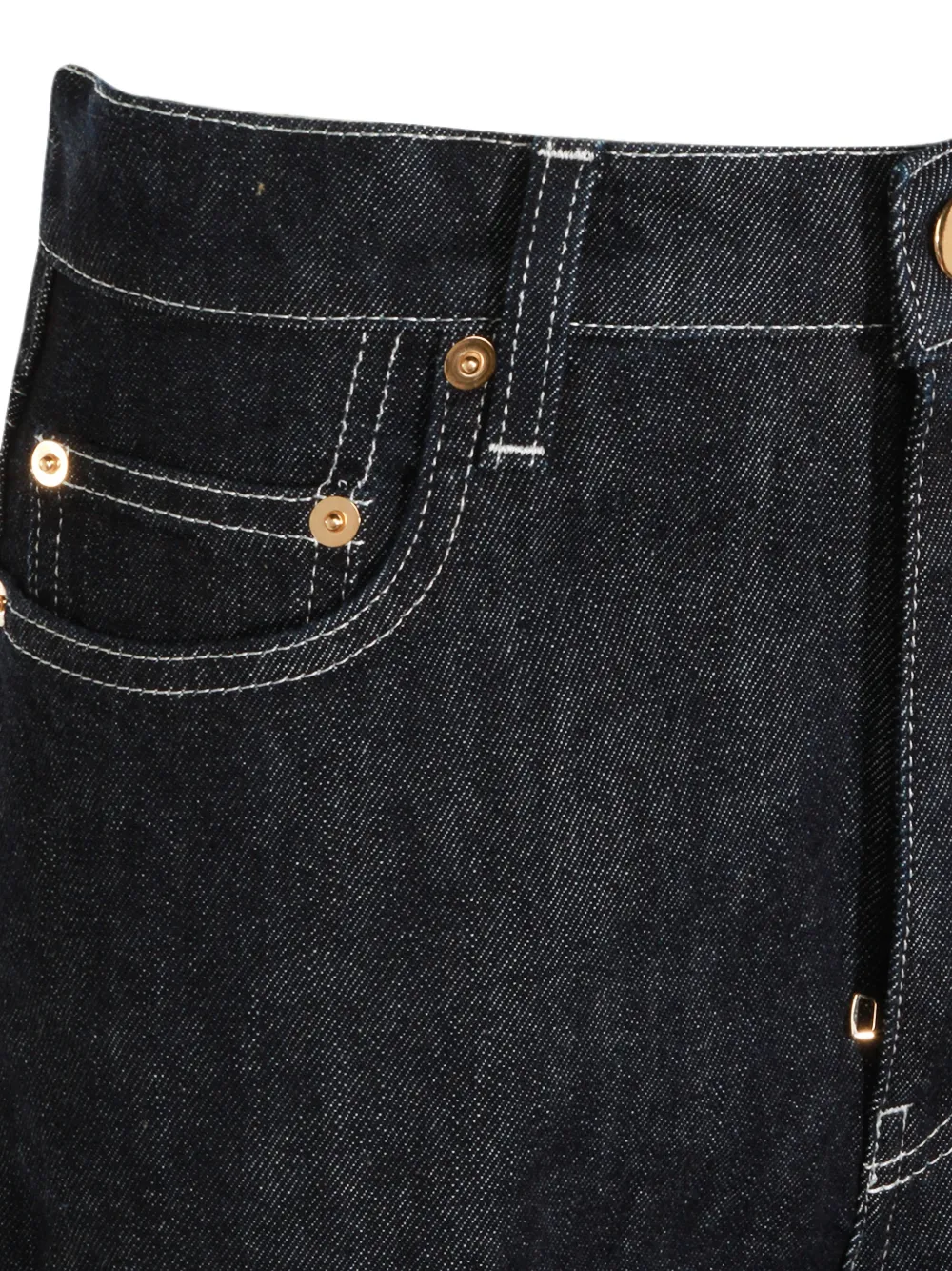 Fabiana Filippi Cropped jeans Blauw