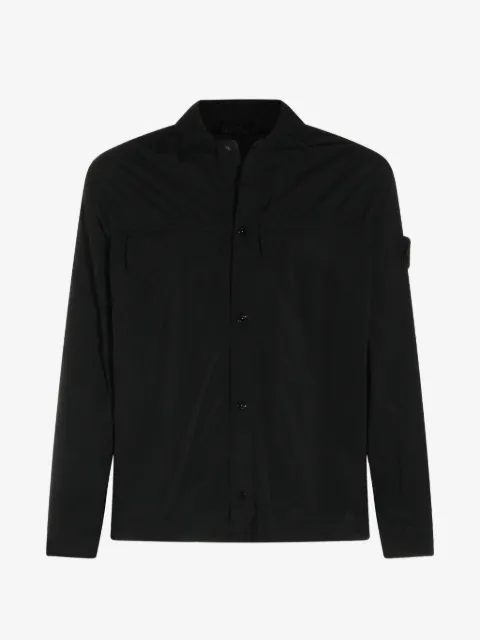 Stone Island camisa con parche del logo