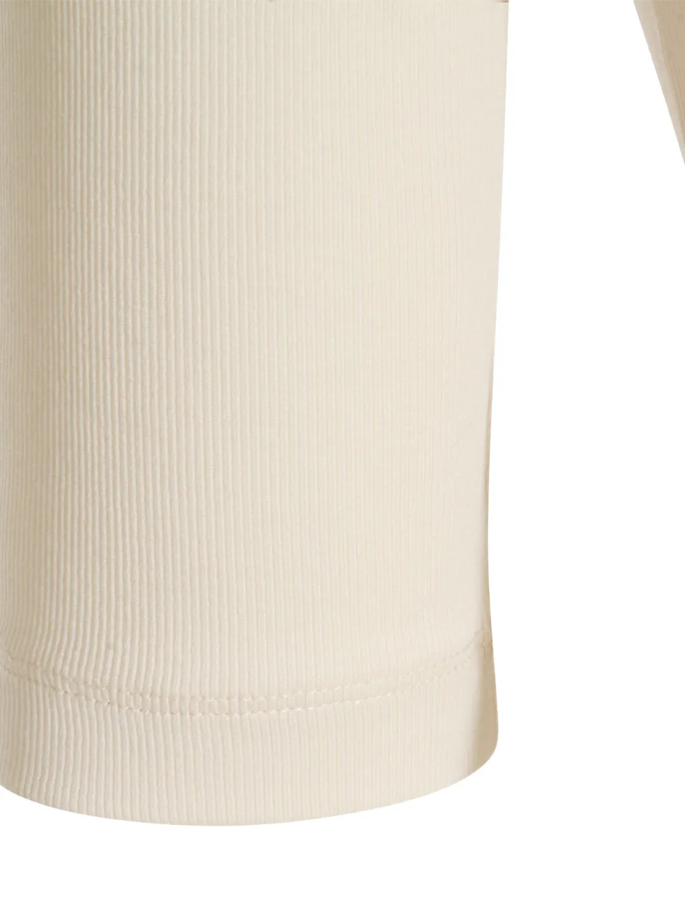 Fabiana Filippi T-shirt met diepe ronde hals Beige