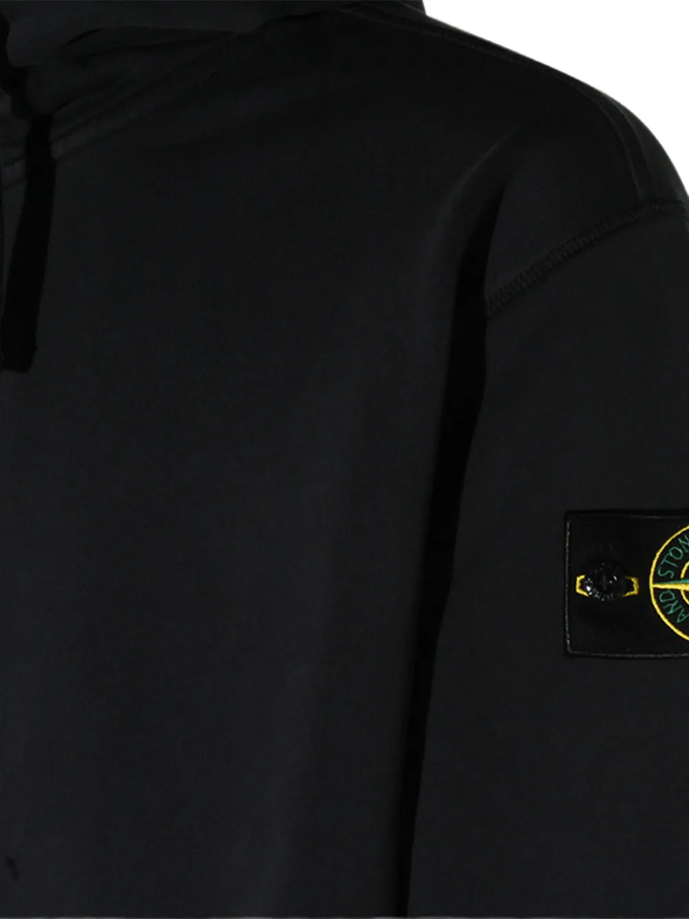 Stone Island Hoodie met logopatch Blauw