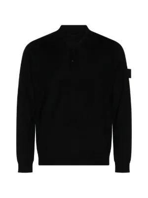 Alexander Wang ロングスリーブ ポロシャツ | ブラック | FARFETCH JP