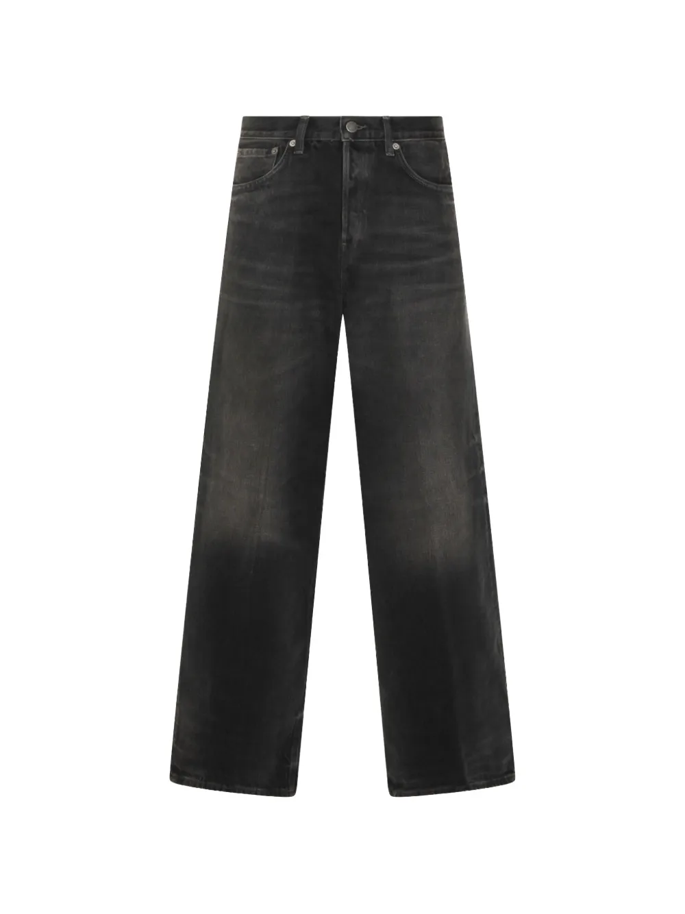 Haikure Bethany faded wide-leg jeans - Nero