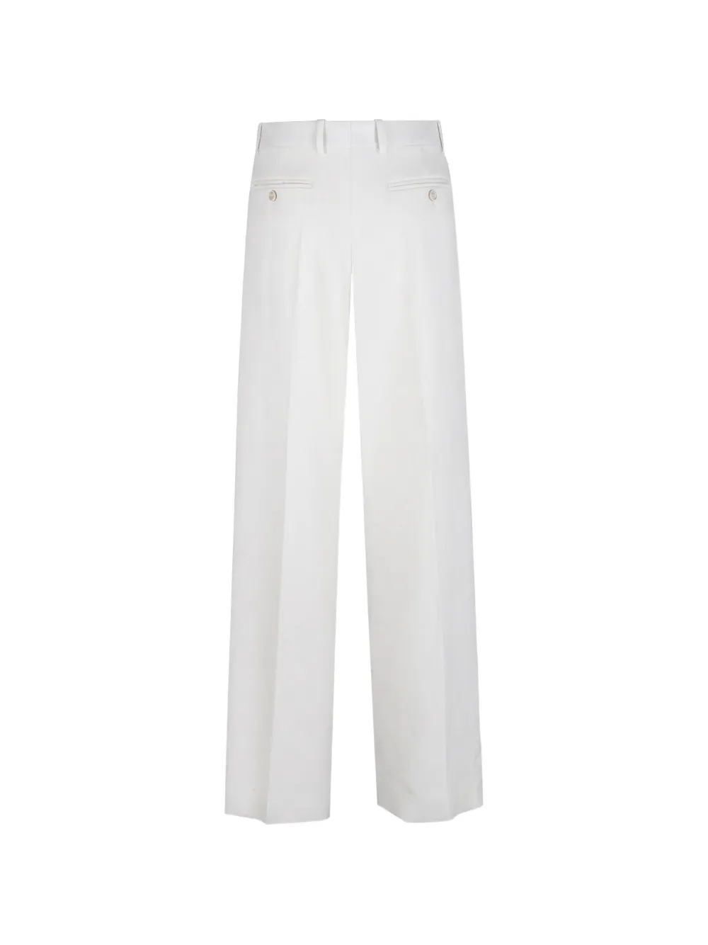 Givenchy Plooibroek van wol en mohair Wit