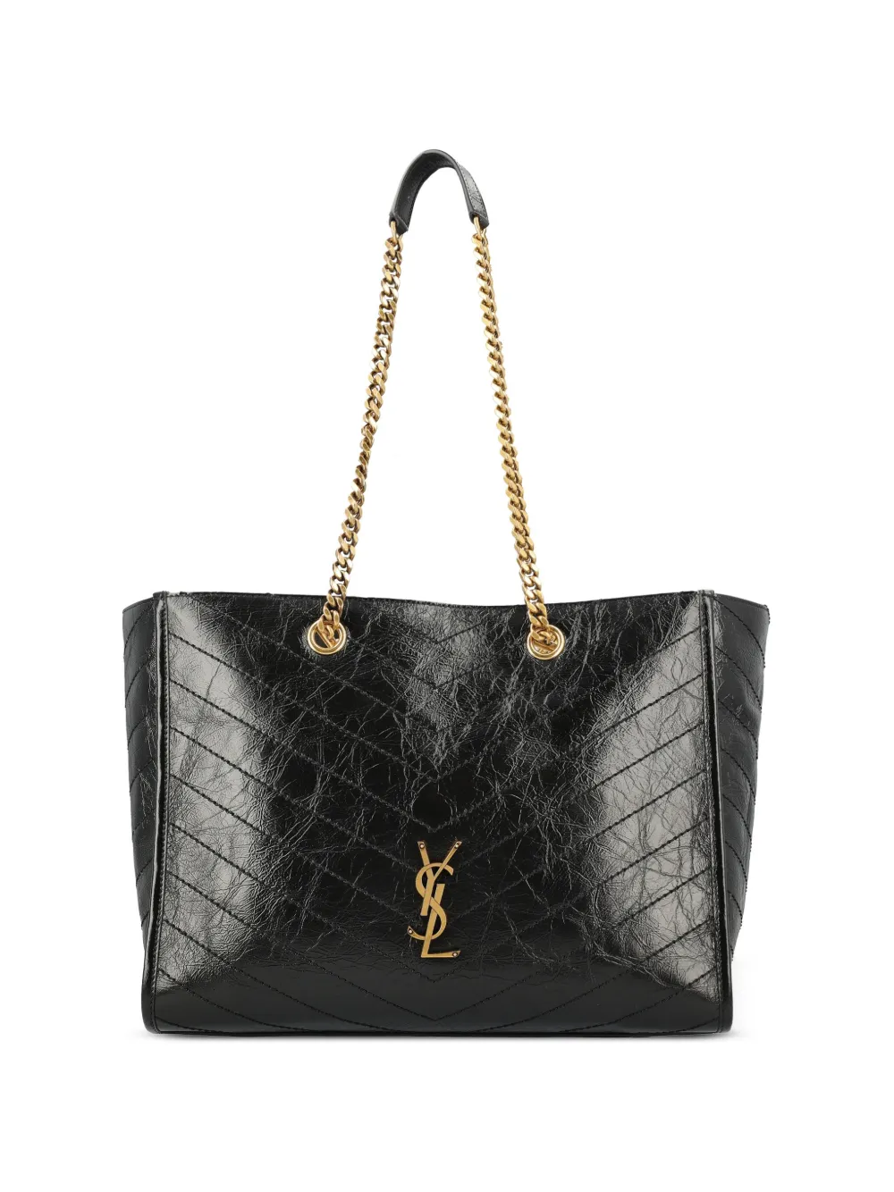 Saint Laurent Niki quilted tote bag - Schwarz