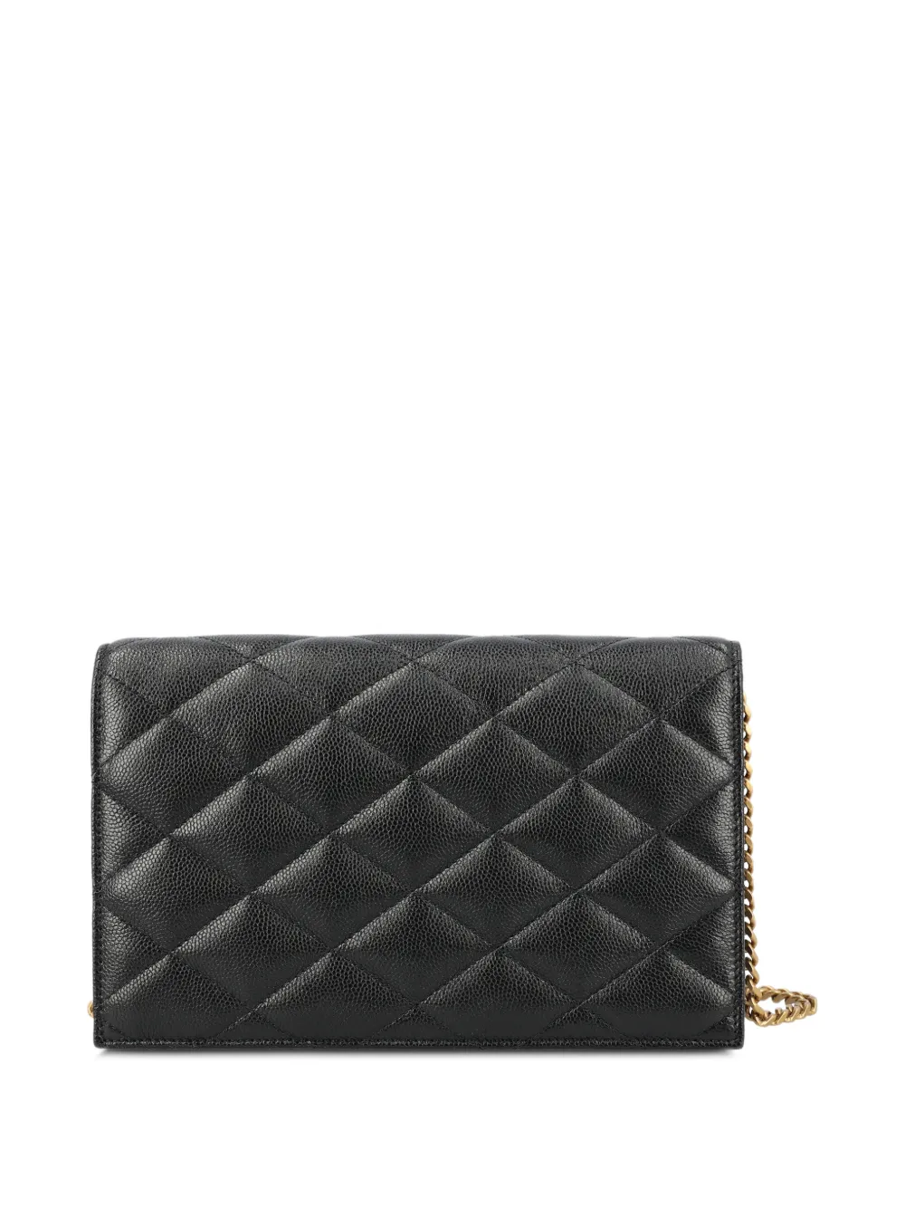 Saint Laurent Leren schoudertas Zwart
