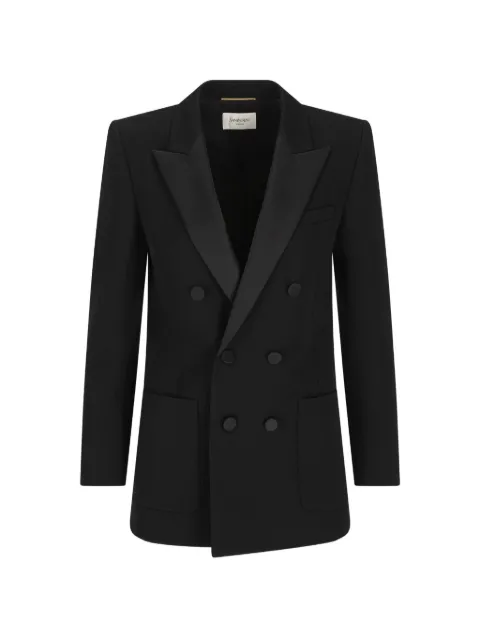 Saint Laurent chamarra con botones