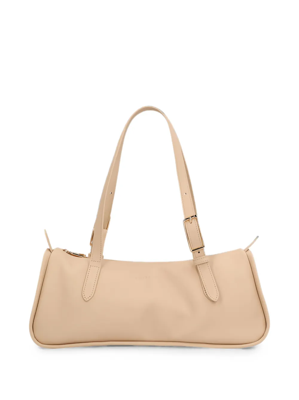 Longchamp Looong buckle-strap shoulder bag - Toni neutri