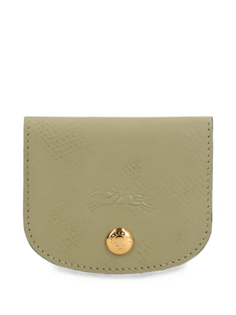 Longchamp Épure leather card holder